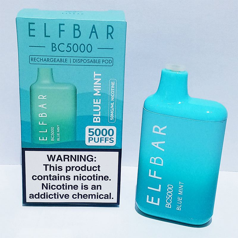Elf Bar BC5000 - Blue Mint - Dijital Sigara