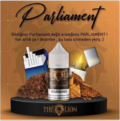 The Lion - 30 ml - Parliament - Dijital Sigara
