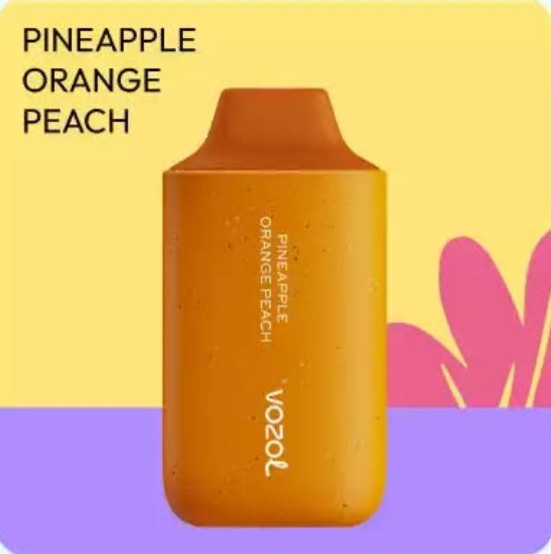 Vozol Star 6000 pineapple orange peach - Dijital Sigara