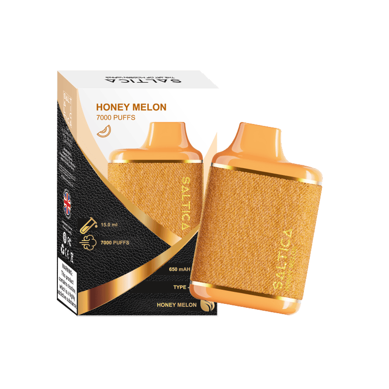 Saltica Leather 7000 Honey Melon Disposable Vape Bar - Dijital Sigara