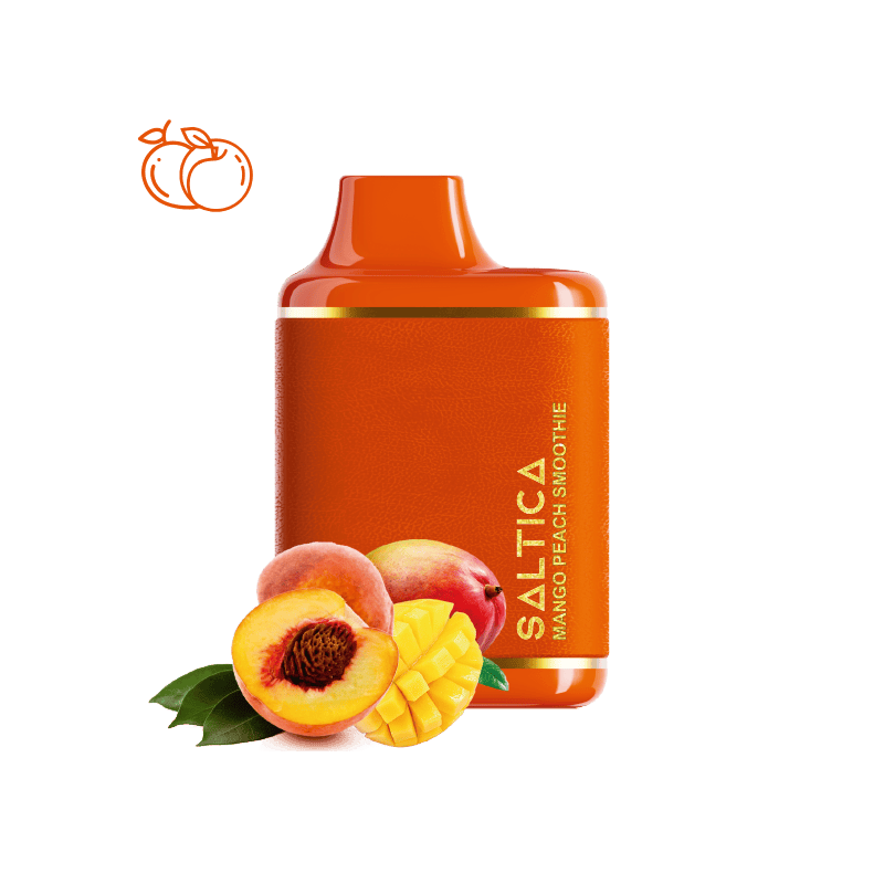 Saltica Leather 7000 Mango Peach Smoothie - Mango Şeftali Smoothie - Dijital Sigara