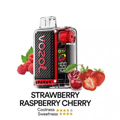 Vozol Vista Strawberry Raspberry Cherry 20000 Puff