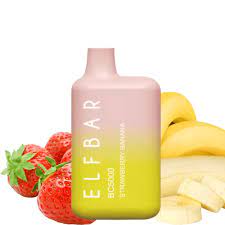Elf Bar - BC5000 Strawberry Banana - Dijital Sigara
