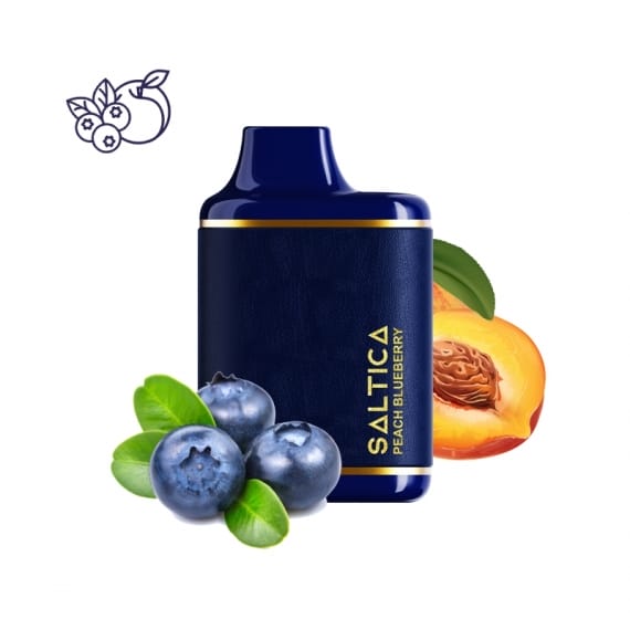 Saltica Peach Blueberry 7000 Disposable Vape Bar - Dijital Sigara