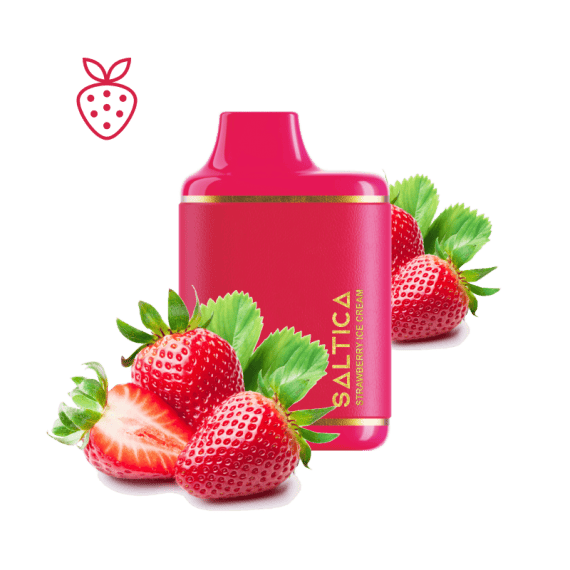 Saltica Strawberry Ice Cream 7000 Disposable Vape Bar - Dijital Sigara