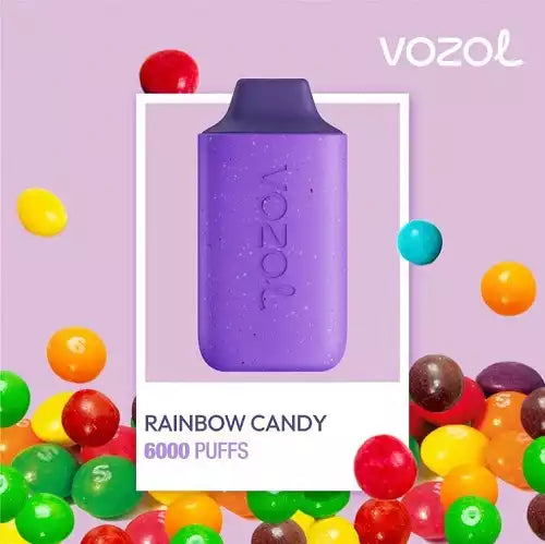 Vozol Star 6000 Rainbow Candy - Dijital Sigara