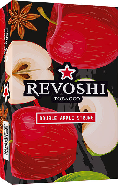 Revoshi Double Apple Strong 50 gr Nargile Tütünü sert anason ( Çift Elma ) - Dijital Sigara