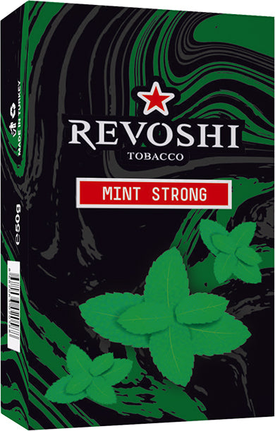 Revoshi Mint Strong 50 gr Nargile Tütünü ( Keskin Nane ) - Dijital Sigara