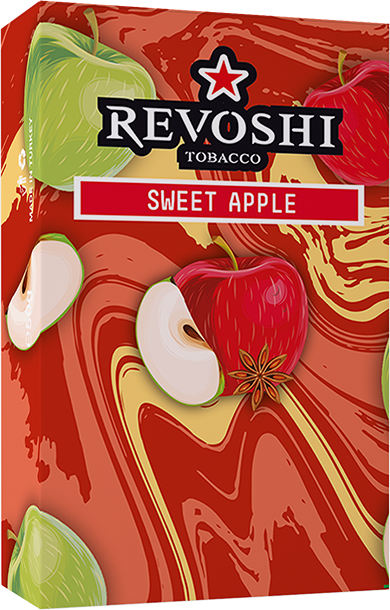 Revoshi Sweet Apple 50 gr Nargile Tütünü (Yumuşak Anason) - Dijital Sigara
